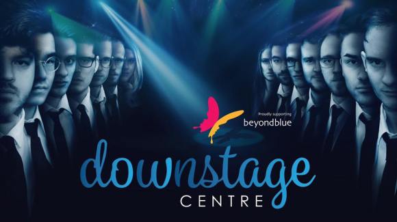 downstage centre